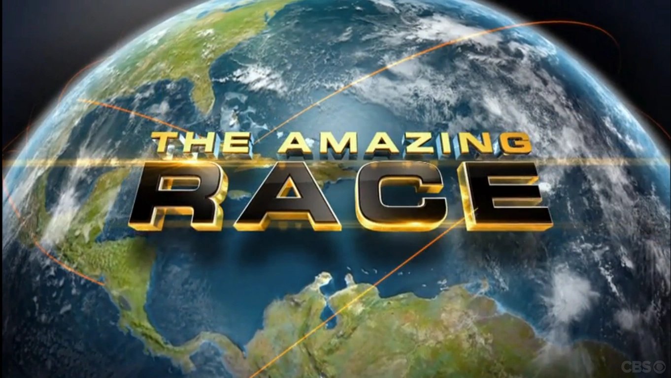 The Amazing Race globe logo
